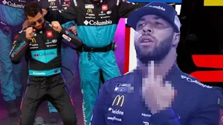 Bubba Wallace does a bit of trolling