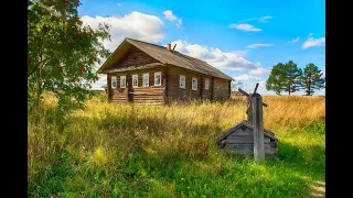 ОГРОМНАЯ ПОКИНУТАЯ ДЕРЕВНЯ БОЛЬШАЯ ЛЫЖНЯ. ДЕСЯТКИ ХОРОШИХ, КРЕПКИХ БРОШЕННЫХ ДОМОВ. КИРОВСКАЯ ОБЛ.