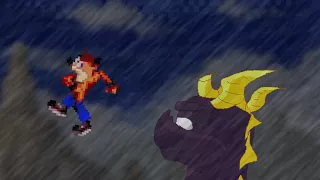 [Sprite Animation Mini] - Crash vs Spyro Alt End 1