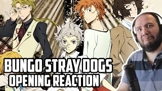 FIRST TIME SEEING BUNGO STRAY DOGS OPENING REACTION