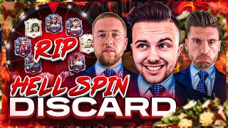 Diese KARTE willst du nicht DISCARDEN .. R.I.P 😲☠️ VERSUS HELL SPIN DISCARD vs BROSKI !! FIFA 22