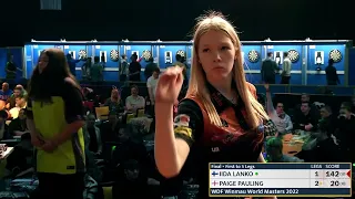 Lida Lanko Vs Paige Pauling Girls Final Winmau Masters 2022