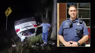 WATCH: Virginia deputy single-handedly lifts car to free pinned mother