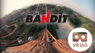 【VR180/3D】Bandit! A Roller Coaster Experience in Tokyo: G.T.A. Japan