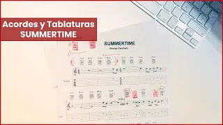 👉 Como tocar SUMMERTIME de George Gershwin en GUITARRA | ACORDES y PUNTEO (Completo)