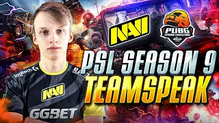 Тимспик NAVI PUBG - PSL Season 9 (Раунд 5 и 6)