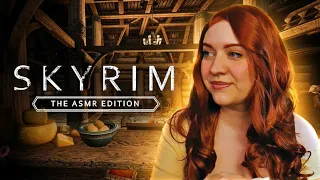 Skyrim ASMR Edition / Tavern Lady Cares For You 🌿 (Cooking, Personal Attention, etc)