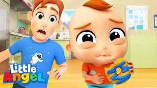 Bubbly Tummy Song | Little Angel Kids Songs & Nursery Rhymes