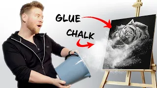 Can GLUE make my art MAGICALLY APPEAR?...