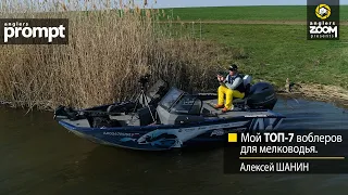 Мой ТОП-7 воблеров для мелководья. Алексей Шанин. Anglers Prompt