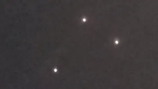 Triangle UFO formation over Thornhill, Ontario, Canada 2021 #ufos