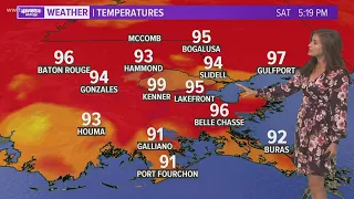 Weather: Incredibly hot weekend weather in New Orleans