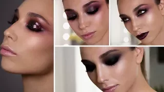 4 LOOKS | Smoky Eyes, Bold Lips & Glossy Lids | Makeupzone.net