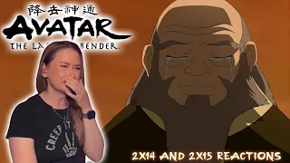 Avatar the Last Airbender 2x14 & 2x15 Reaction | City of Walls and Secrets | The Tales of Ba Sing Se