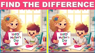 Can You Spot the Difference? Mother's Day special | Challenge #25 | Level-Medium | Improve memory