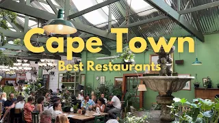 what I ate in a month in CAPE TOWN | best restaurants 2024 | silent VLOG