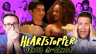 HEARTSTOPPER SEASON 2 *REACTION* FIRST TIME WATCHING! (02x03 & 02x04) LOVE IS IN THE AIR!