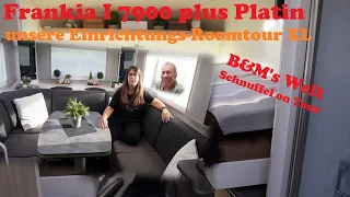 Frankia I7900 plus Platin Roomtour - eingerichtet :)
