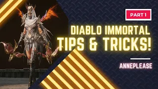 3 Tips (and many pointers) to get started in Diablo Immortal