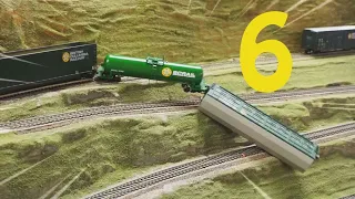 HO Fails and Derailment Part 6!