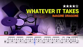 [Lv.13] Whatever It Takes - Imagine Dragon (★★★★☆) | Pop Drum Cover