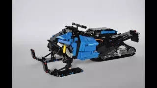 Snowmobile - LEGO Technic RC model [MOC]
