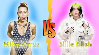 Billie Elish Vs Miley Cyrus Transformation ★ Do You Like Them?