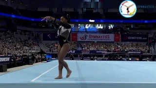 Simone Biles nails the Hardest Floor Routine in the World 2021