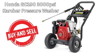 Buy & Sell - Honda powered 3000PSI Karcher pressure washer