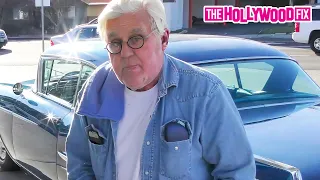 Jay Leno Shows Scarring To His Face & Hands When Out For The First Time After His Burn Accident