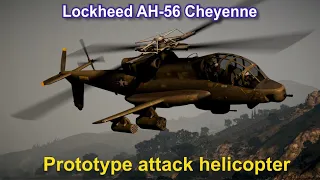 Lockheed AH 56 Cheyenne Prototype attack helicopter