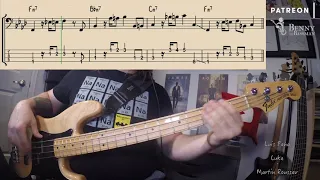 Randy Crawford + The Crusaders - Street life [BASS COVER] - with notation and tabs