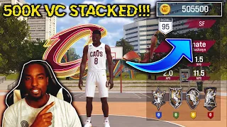 I STACKED UP 500K VC TO CREATE A NEW SF BUILD IN NBA 2K23 ARCADE EDITION!