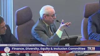 Finance, Diversity, Equity and Inclusion Committee, April 15, 2024