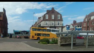 ENGLAND, Norfolk, Cromer to Sheringham Coasthopper Bus CH1