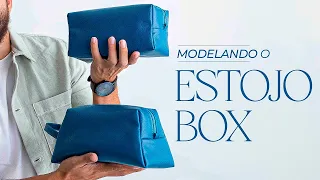 Modelando estojo box perfeitamente