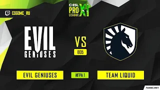 Team Liquid  vs Evil Geniuses [Map 1, Dust 2] BO5 | ESL PRO LEAGUE SEASON 11