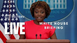 LIVE: White House briefing with Karine Jean-Pierre amid third U.S. visit to Taiwan