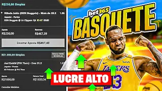 Lucre Alto com Basquete na Bet365 (NBA na Bet365🏀 )