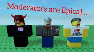 Moderators are Epical - [ Roblox ] - ( Очень странный режим.. ЧТО С МОИМ ПК?! )