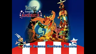 Asterix Conquista a América - Menu do DVD