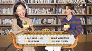 Would You Rather with Park Hae Jin and Jin Ki Joo!