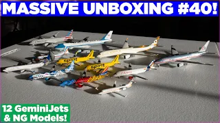 12 MODEL GEMINIJETS UNBOXING! | Massive Unboxing #40