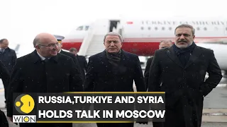Defence Minister of Russia, Turkiye and Syria meets for talk after a decade I  English News I WION
