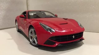 1/18 Hot Wheels Elite Ferrari F12 Berlinetta