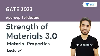Strength of Materials 3.0 | Material Properties | GATE 2023 | Apuroop Telidevara