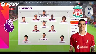 FC 24 | Liverpool vs Tottenham - Premier League 23/24 - PS5™ Full Match & Gameplay