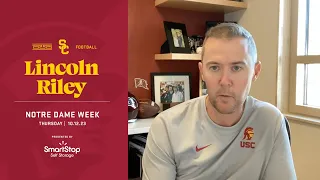 USC HC Lincoln Riley I Thursday Press Conference of Notre Dame Week