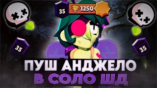 ПУШ АНДЖЕЛЛО В СОЛО ШД НА 35 РАНГ | СТРИМ ПО BRAWL STARS