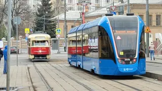 Tram Parade 2024 Moscow